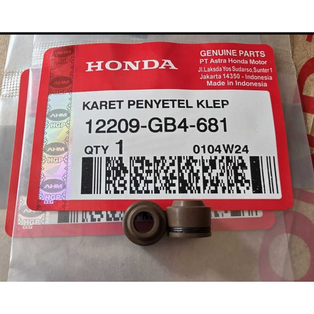 Original Seal Klep Grand Supra Beat, Scoopy, Blade GB4 AHM 2 PC