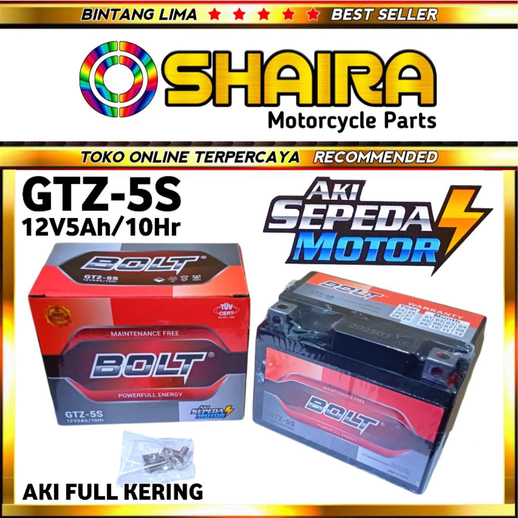 AKI GTZ5S FULL KERING - AKI MOTOR BEAT/MIO J/MIO M3/BLADE/VARIO/SCOOPY AKI MOTOR VARIO AKI MOTOR REV