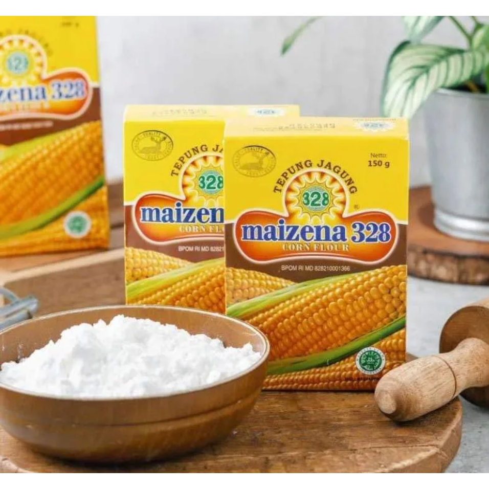 

Tepung Jagung Maizena 328 Corn Flour Box - 150gr