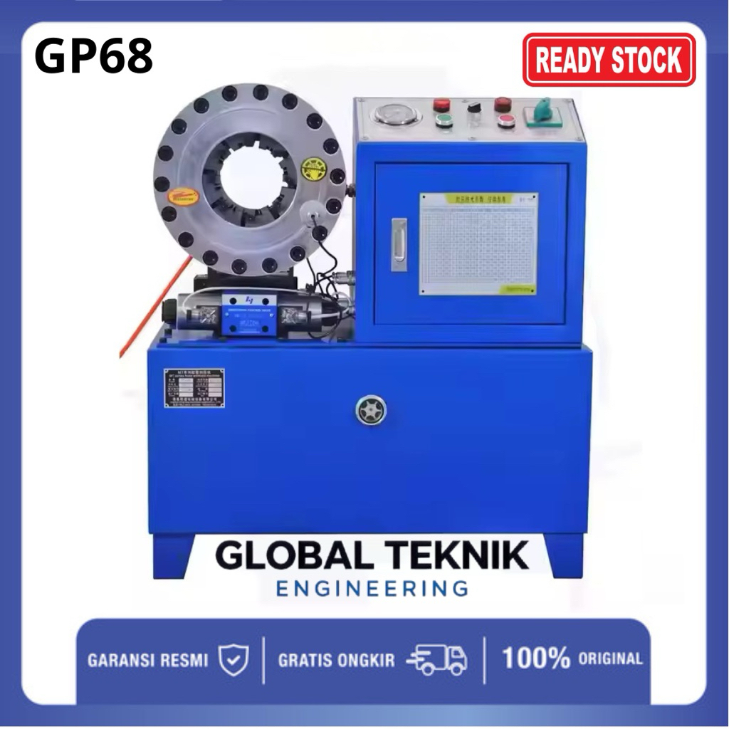 Mesin Press hidrolik GP68/Hose Crimping Machine