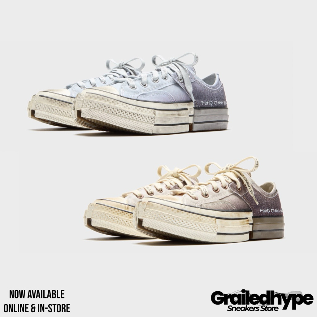 Converse x Feng Chen Wang Chuck 70 2 in 1 Ox Brown / Ox Blue (100% Authentic)