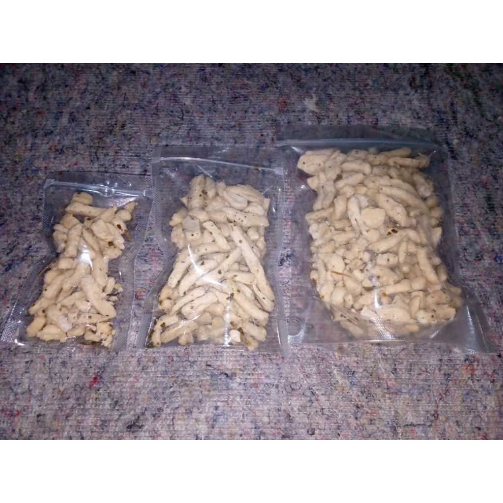 

Basreng ori daun jeruk 40gram, 100gram, 200gram