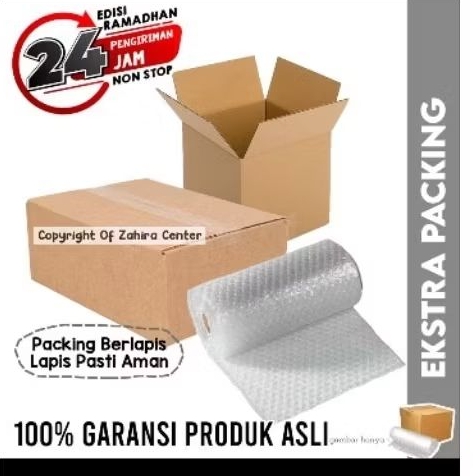 

EXTRA BUBBLE WRAP.agar pesanan semakin aman