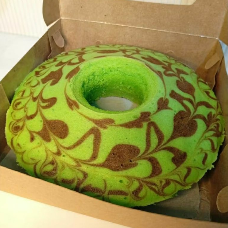 

Bolu Pandan Santan Homemade Uk 22 cm