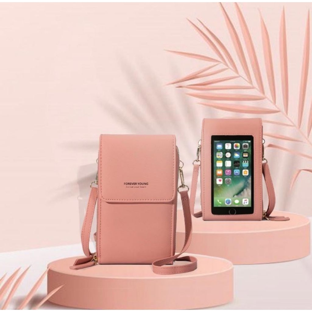 Tas slempang wanita hits korea / Tas hp wanita aesthetik