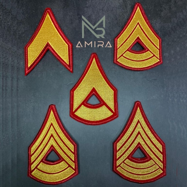 Asli Pangkat PDH Sevron Chevron Taruna AKMIL Akademi Angkatan Udara AAU Akademi Angkatan Laut AAL Pe