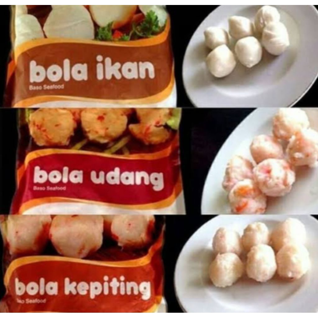 Minaku Bola ikan,bola udang,bola kepiting