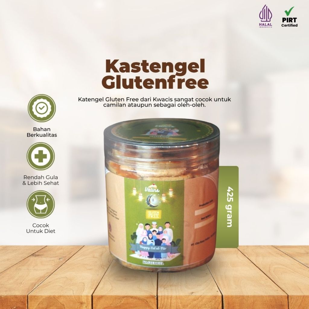 

Valins Kastengel Keju Gluten Free Camilan Sehat Kue Kering 425gr