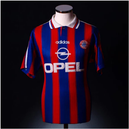 JERSEY BAYERN MUNICH 1995 PRINTING