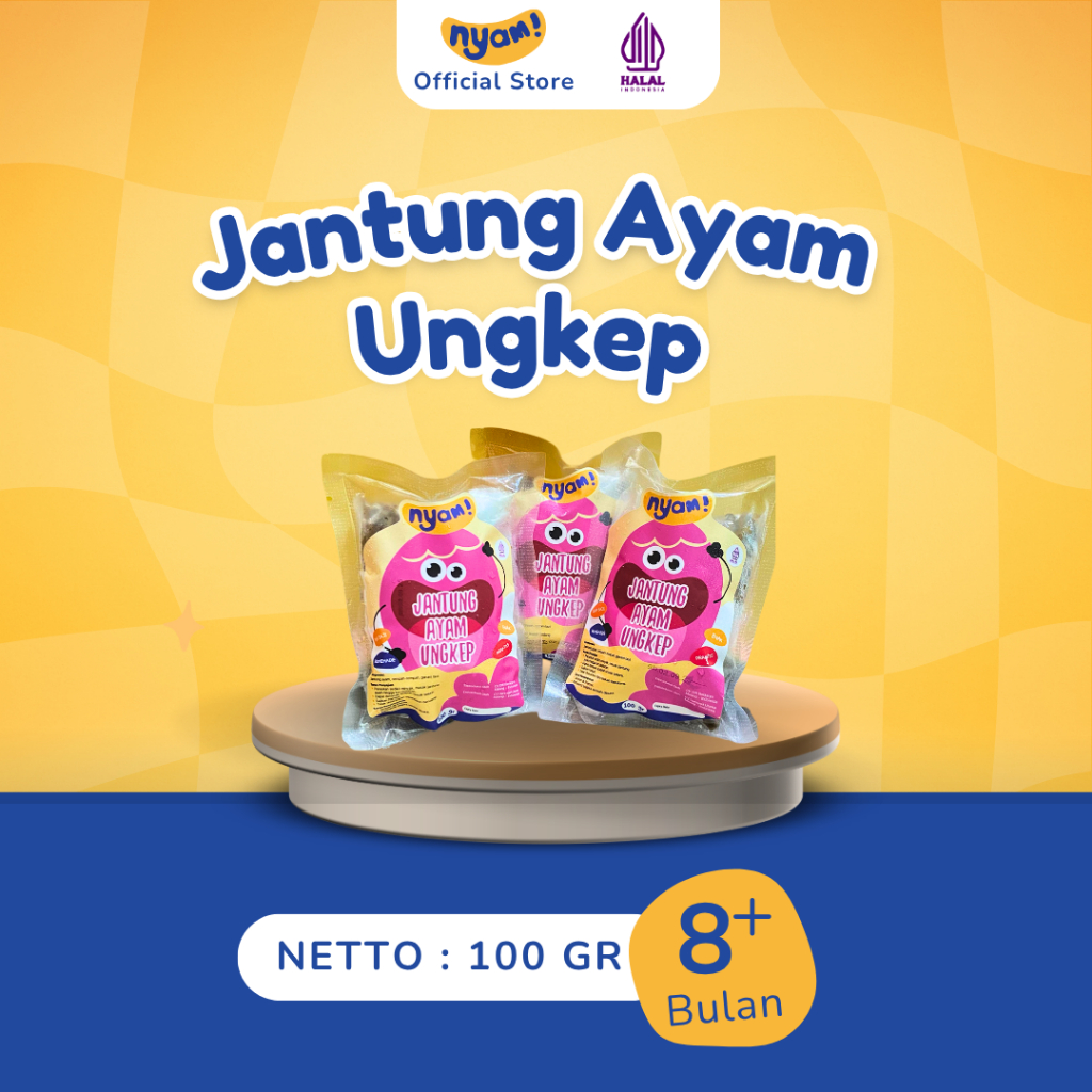

NYAM BABY FOOD JANTUNG AYAM UNGKEP | MPASI BAYI | ANTI GTM |TANPA PENGAWET | HOMEMADE