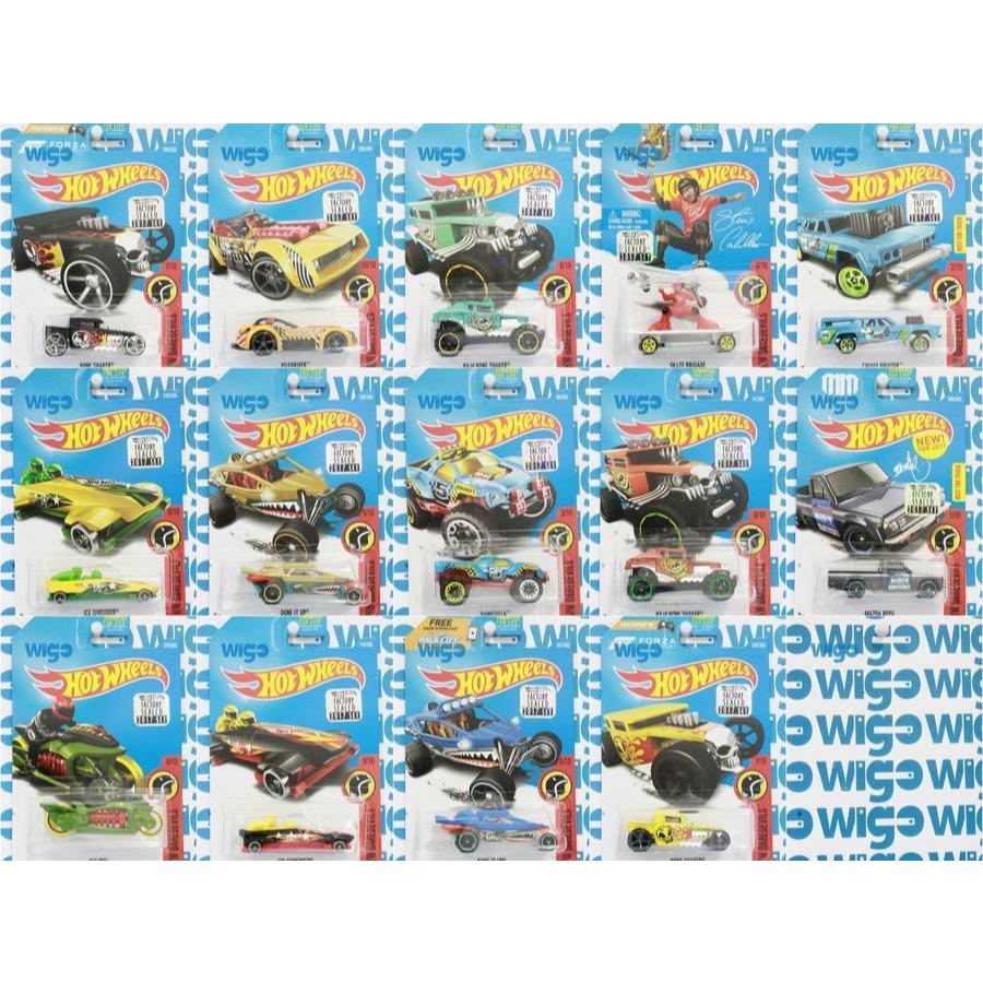 Hotwheels Hot Wheels Factory Sealed 2017 HW Daredevils paket set series incl. Mazda Repu Fly-By Bone