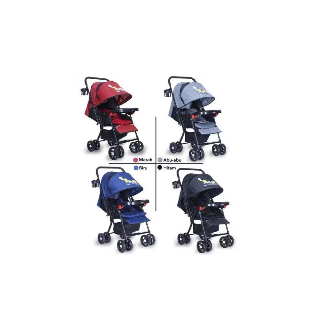 Magic Stroller Kereta Dorong Bayi stroller lipat sepeda anak lipat stroller traveling