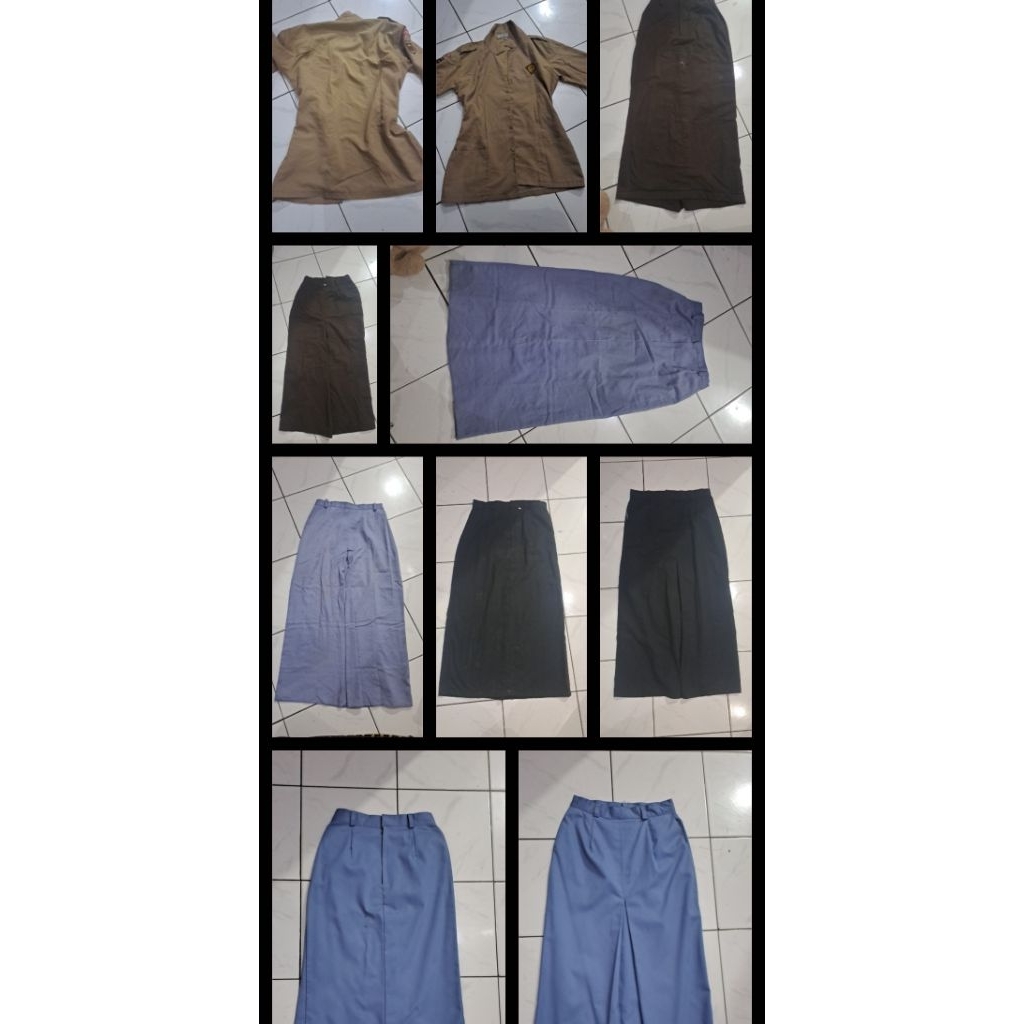 PRELOVED seragam sekolah