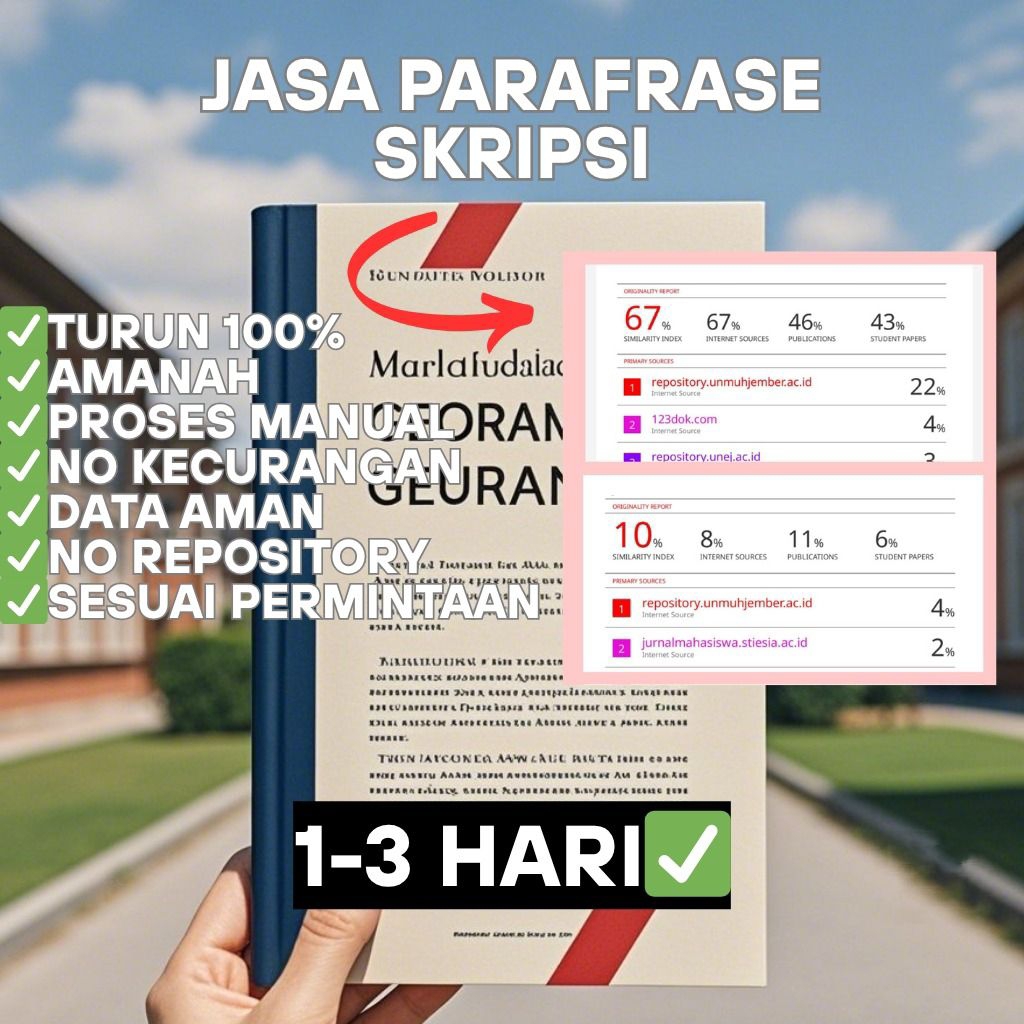 Menurunkan Plagiat Skripsi Aman Murah NoRepository