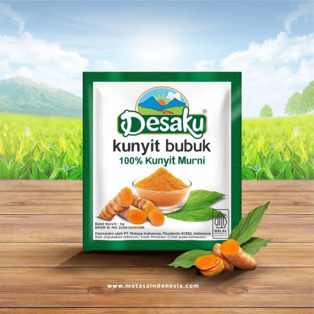 

DESAKU KUNYIT BUBUK 1 PAX (isi 24pcs)