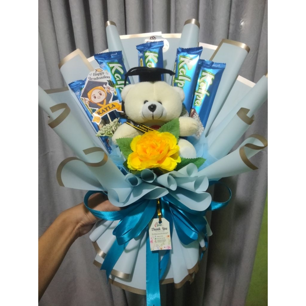 buket Boneka wisuda dan Snack kalpa