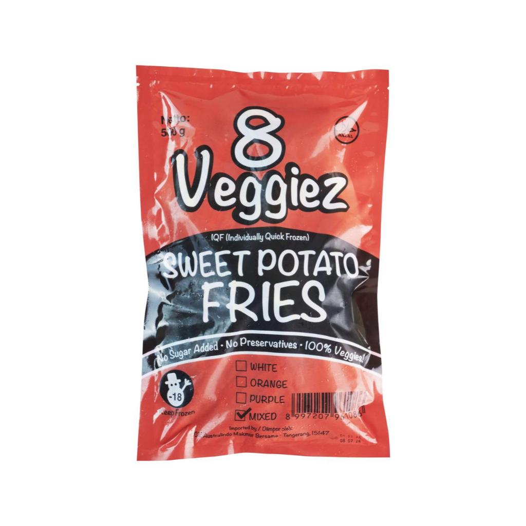 

Frozen Sweet Potato/Ubi Beku 500g - Oren/Ungu/Putih/Mixed