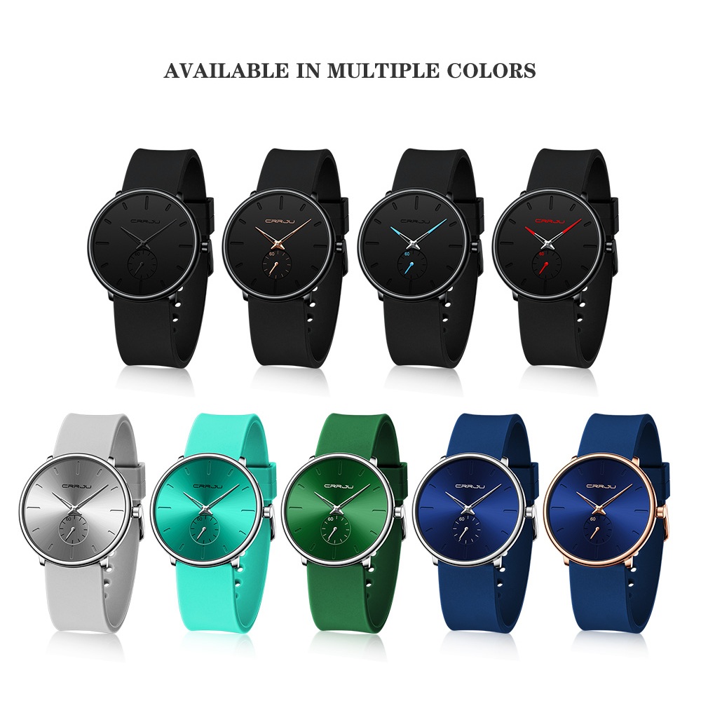 exclusive crrju jam tangan pria analog / jam tangan pria murah / jam tangan pria / jam tangan pria