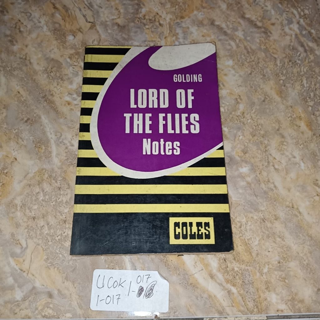 Buku Lord Of The Flies noted