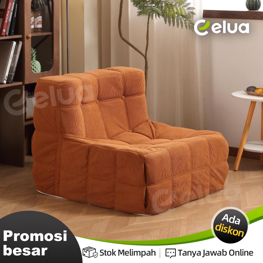 ELUA Sofa Sederhana Modern/Sofa Spons/Sofa Wafel/Sofa Malas/Sofa Tunggal