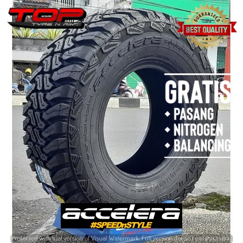 BAN MOBIL OFFROAD TYPE MT ACCELERA MT-01 UKURAN 31 10.5 RING15 BAN MURAH BERKUALITAS