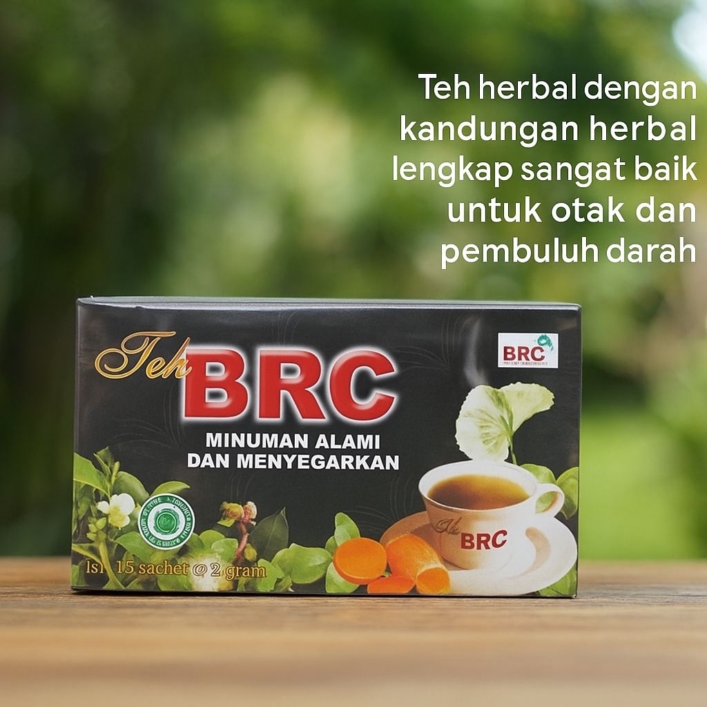 

Teh Herbal BRC mengatasi penyumbatan pembuluh darah otak baik untuk struk dan pelupa