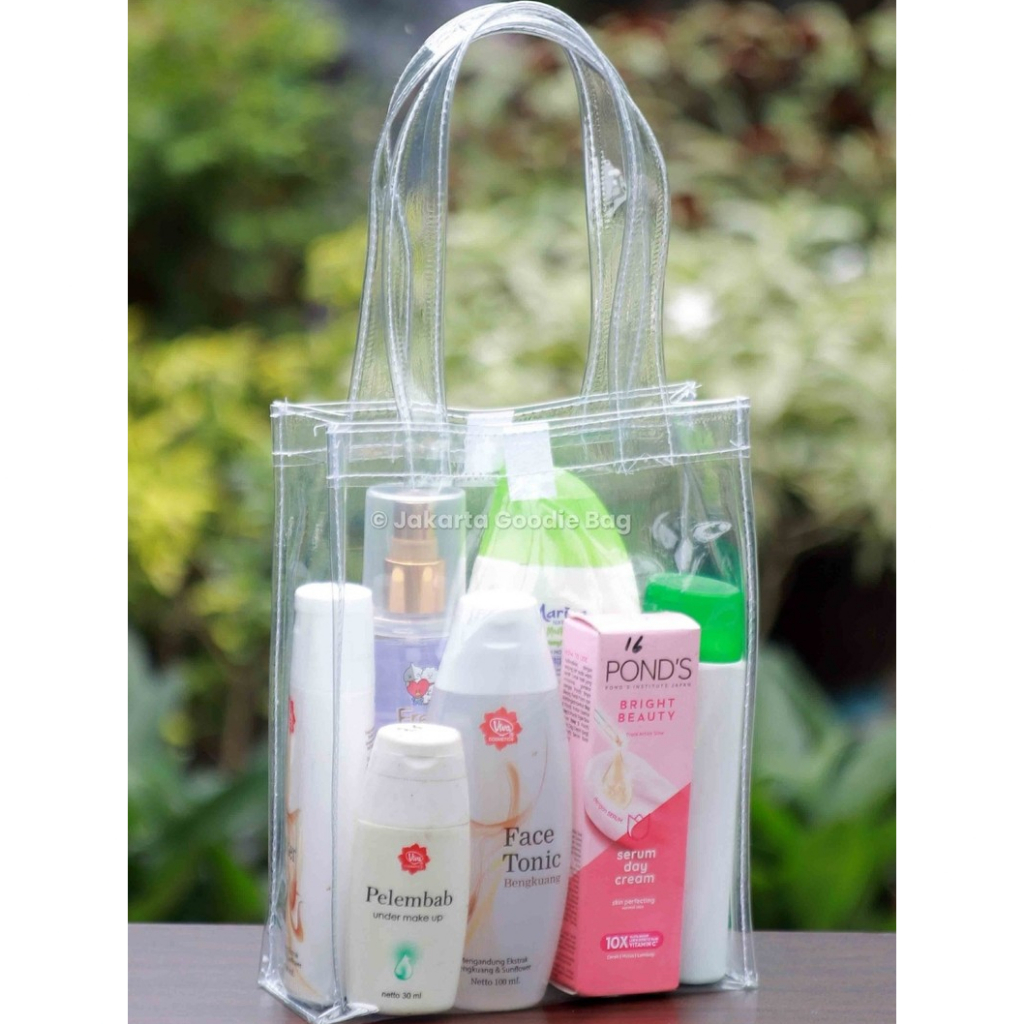 

Tas Souvenir P15xL5xT20 Goodie Bag Mika Bening Transparan