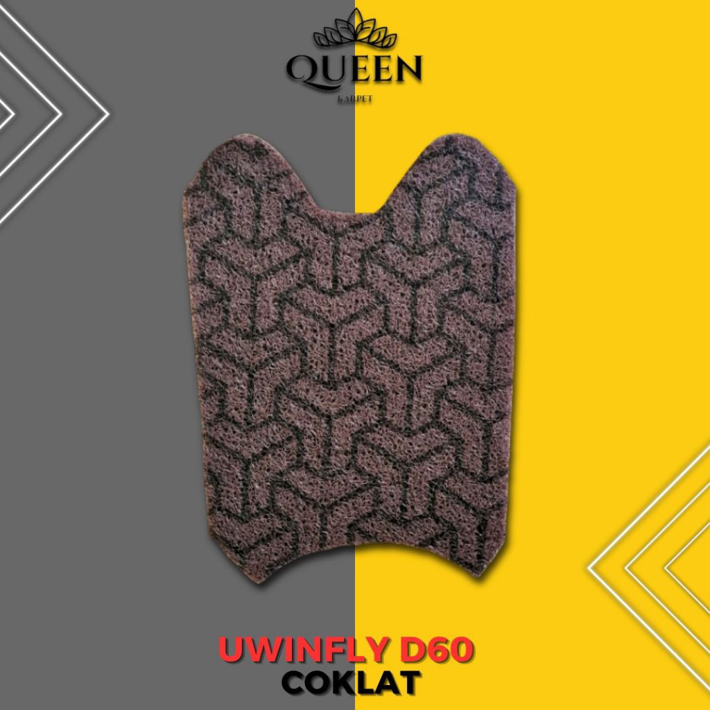 Murah Paket Lengkap Karpet + Alas Kaki Penumpang Sepeda Listrik U Winfly D65 Terbaru - Mie Bihun