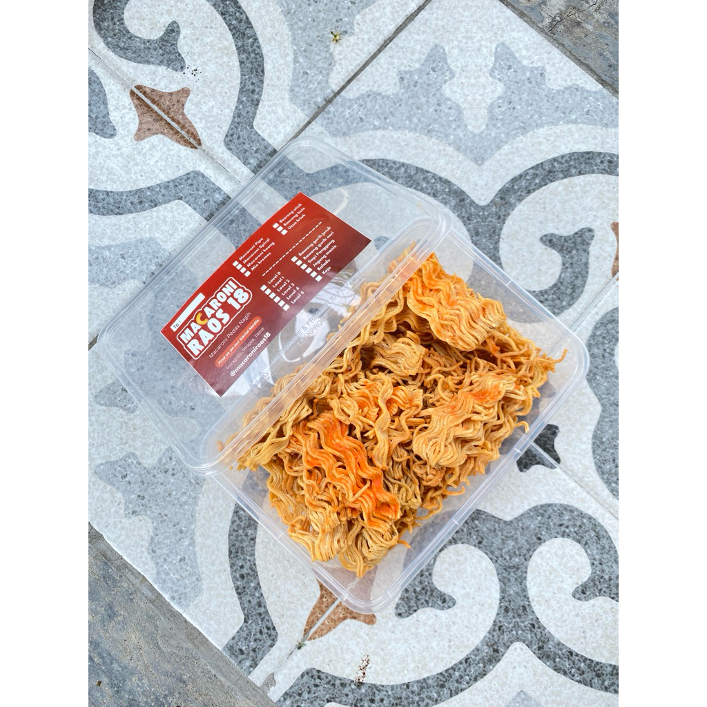 

Mie kremezz pedas nagih ukuran Box | macaroniraos18