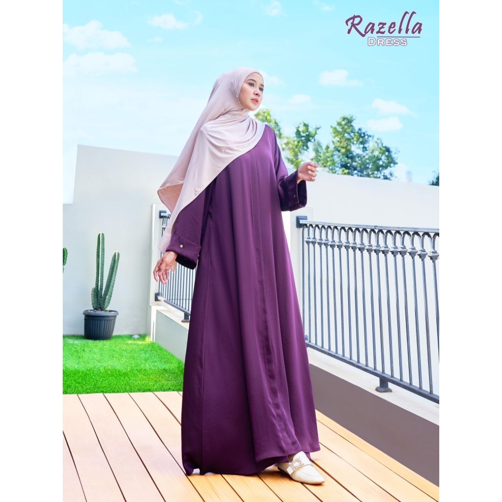 Razzela Dress by Marevi Original gamis simple elegant