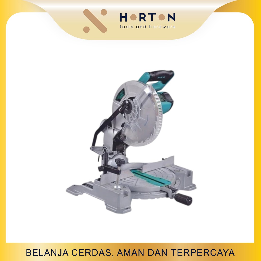 NRT PRO Miter Saw Mesin Gergaji Alumunium Mitersaw 10 Inchi 1051 HD