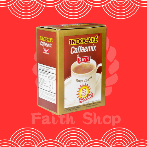 

Kopi 3in1 Indocafe Coffeemix 1 Renceng 10pcs
