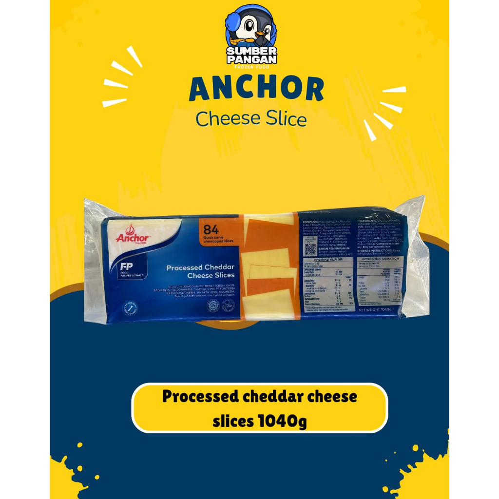 

Anchor Cheddar Slice 1040gr