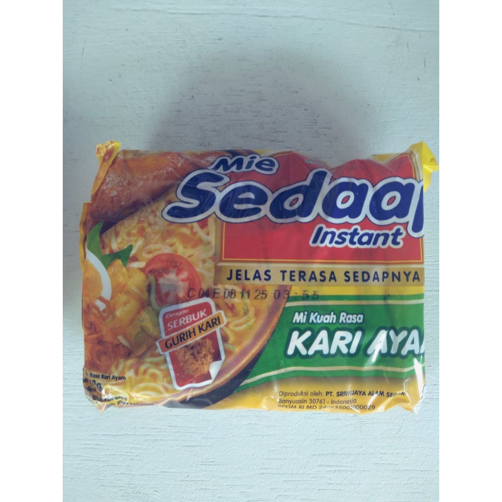 

Mie Sedap Rebus Kari Ayam