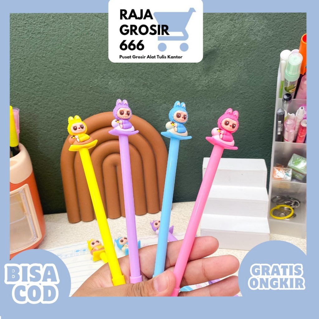 

PULPEN GEL LABUBU NAIK CAPYBARA PGK-1911 PEN LUCU IMUT KADO UNIK SOUVERNIR