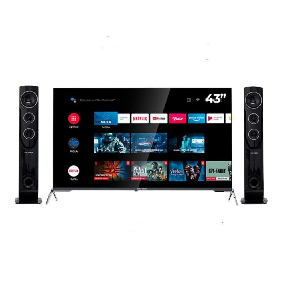 TV POLYTRON LED PLD 43tag9959/LED Polytron 43 Inci  ANDROID