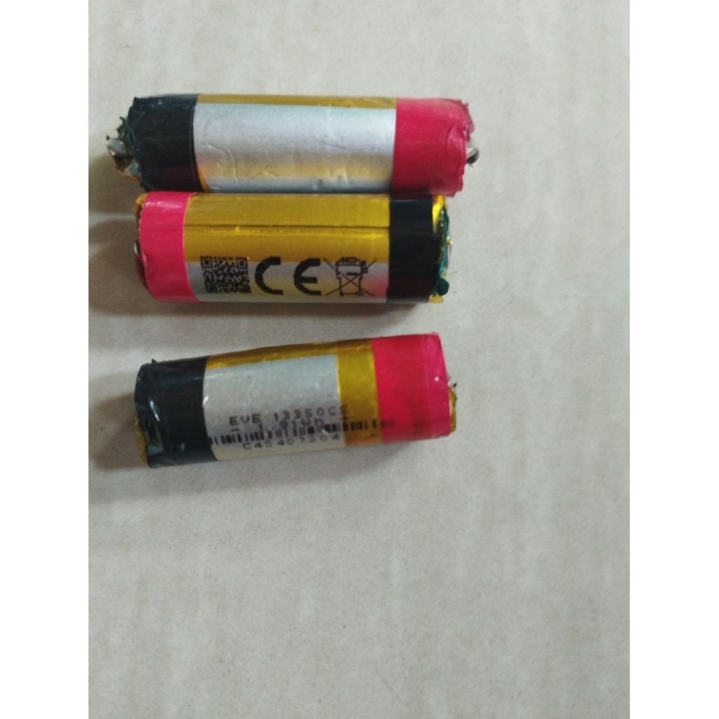 Battery Mini Highdrain 3,7 Volt 850Mah 17350 Polymer Bulat