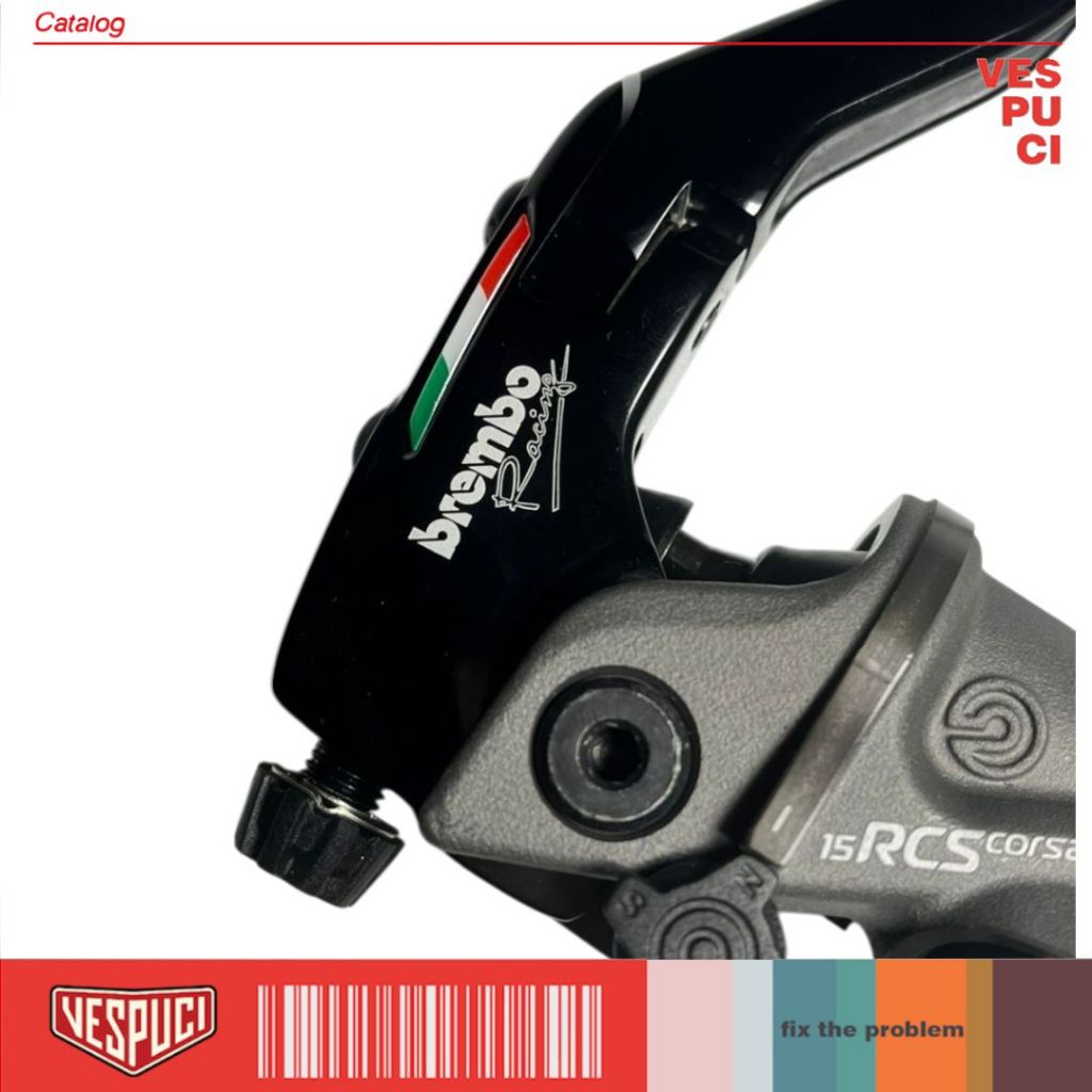 RCS Master Rem Brembo 15 Corsa Corta Original Italy for Vespa Matic Matic Metic Metik dan Piaggio Se