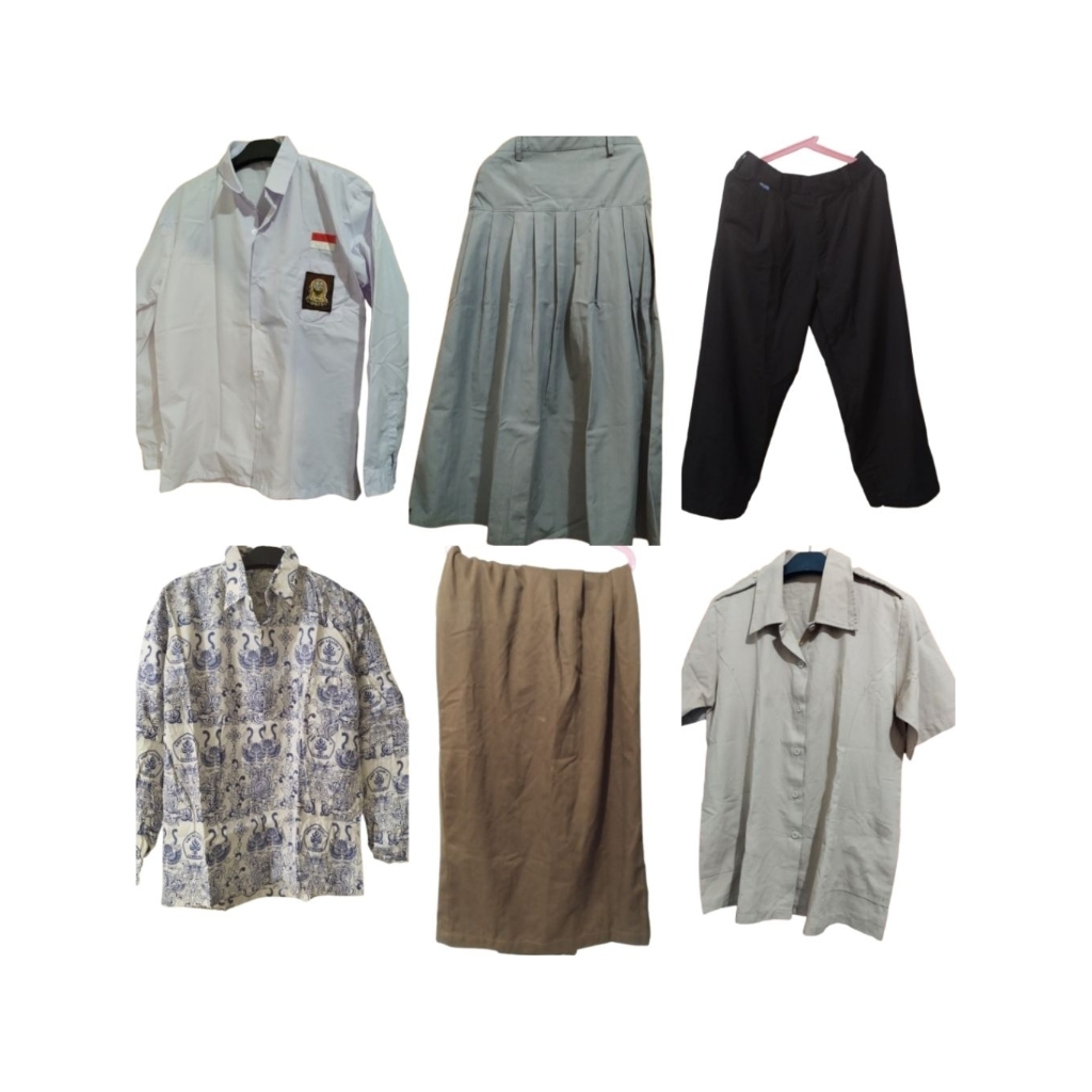 pl seragam sekolah pramuka SMP SMA panjang