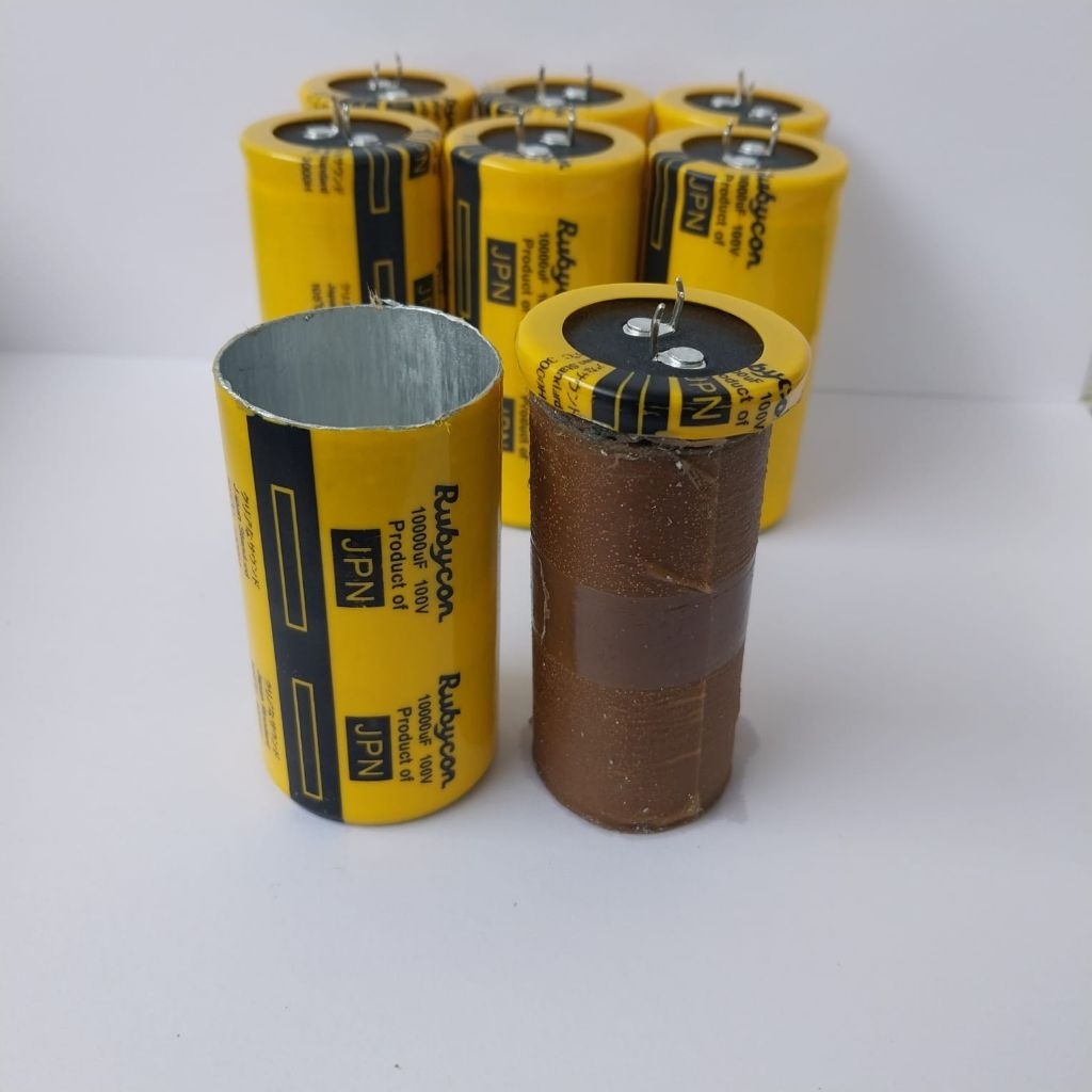 elco rubycon japan 10000uf 100v ,elco rubycon yellow 100v 10000uf , isi full