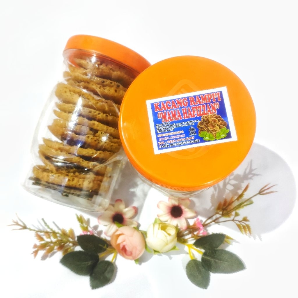 

Kacang Rampi'i Kemasan Toples Produksi Mama Hafizzan Kapuh kandangan
