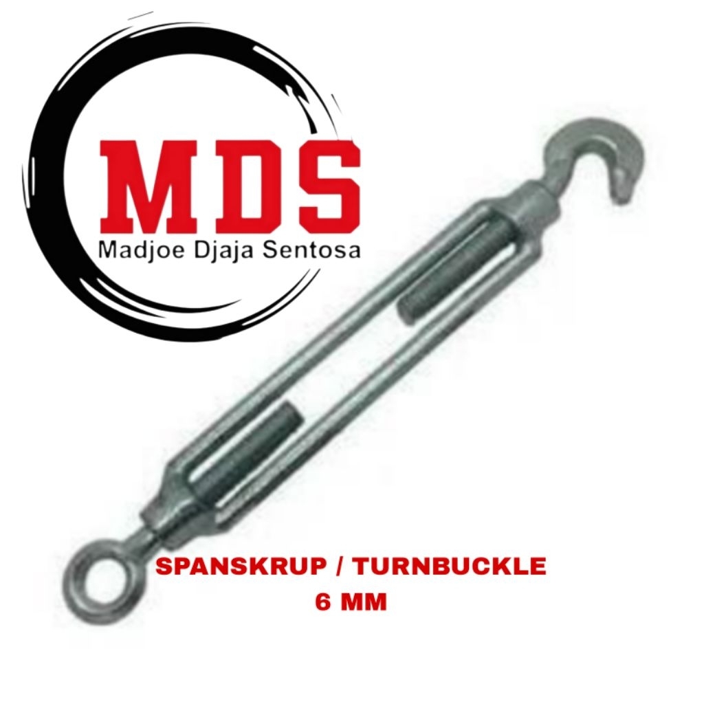 spanskrup m6 / turnbuckle m6 / jarum keras m6 / spanskrup 6mm / Turnbuckle 6mm / jarum keras 6mm