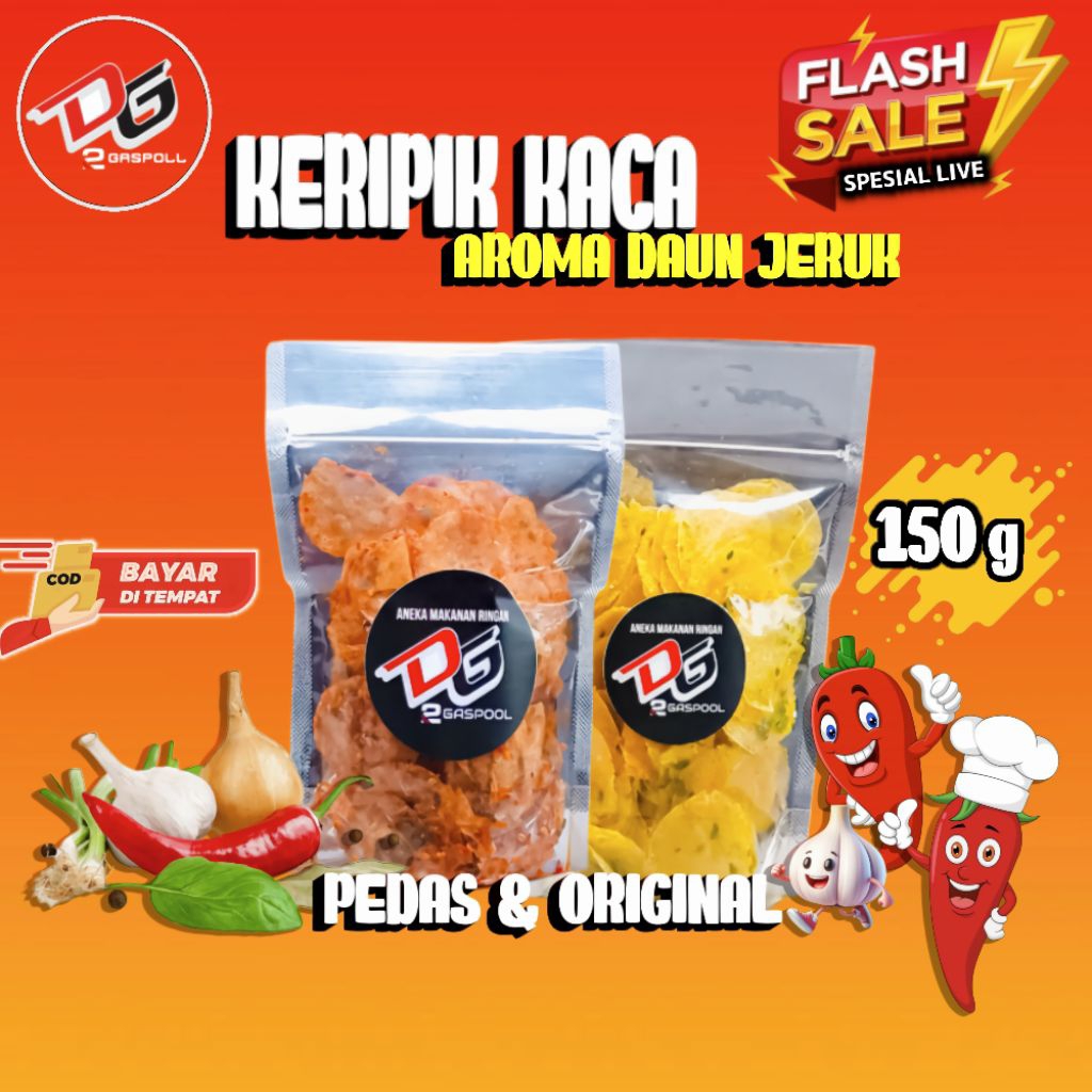 

KERIPIK KACA DAUN JERUK 150g