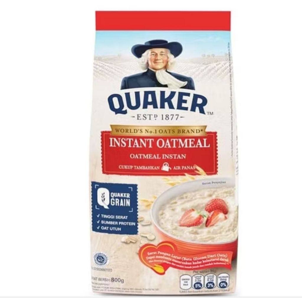

Quaker oat instan 800 gr