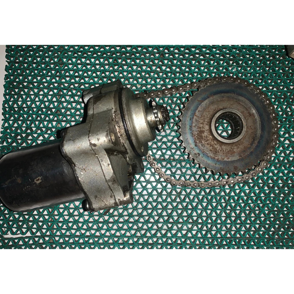 Gear gigi One Way Set + Dinamo dobel starter Honda Grand Original Lepasan Motor