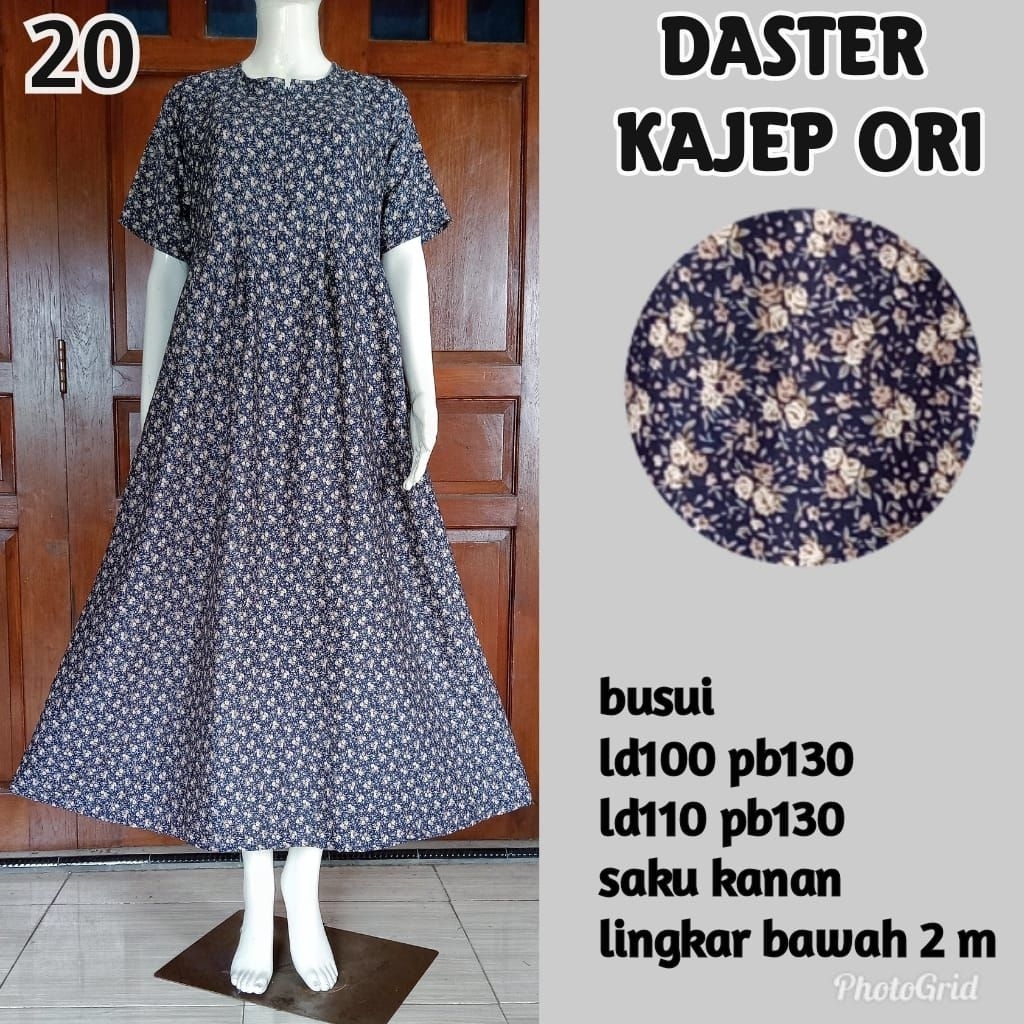 daster katun jepang original