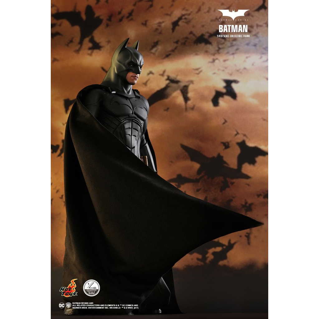 Hot Toys 1:4 | Batman Batman Begins Christian Bale | Quarter Scale Movie Masterpiece Action Figure Q