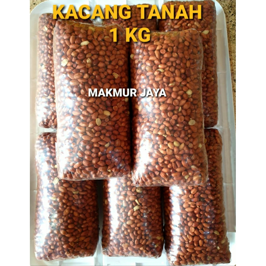 

KACANG TANAH MENTAH 1KG TERMURAH (Kemasan Repack)