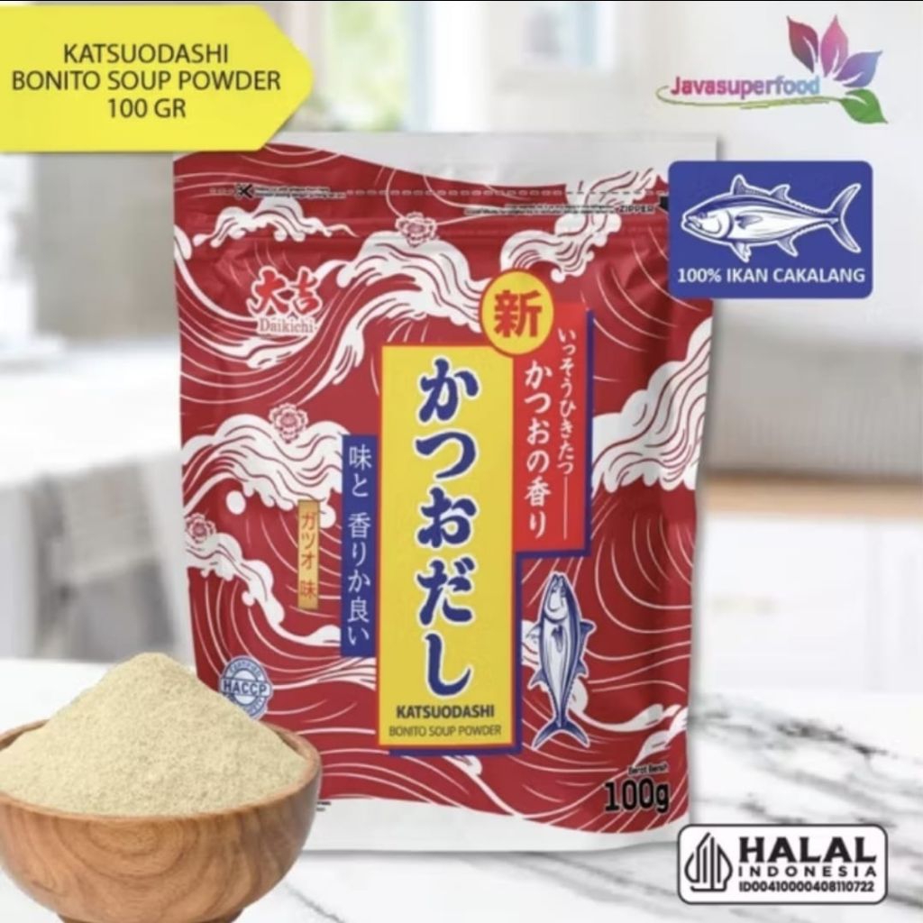 

DAIKICHI KATSUODASHI HALAL KEMASAN 100GR & 500GR