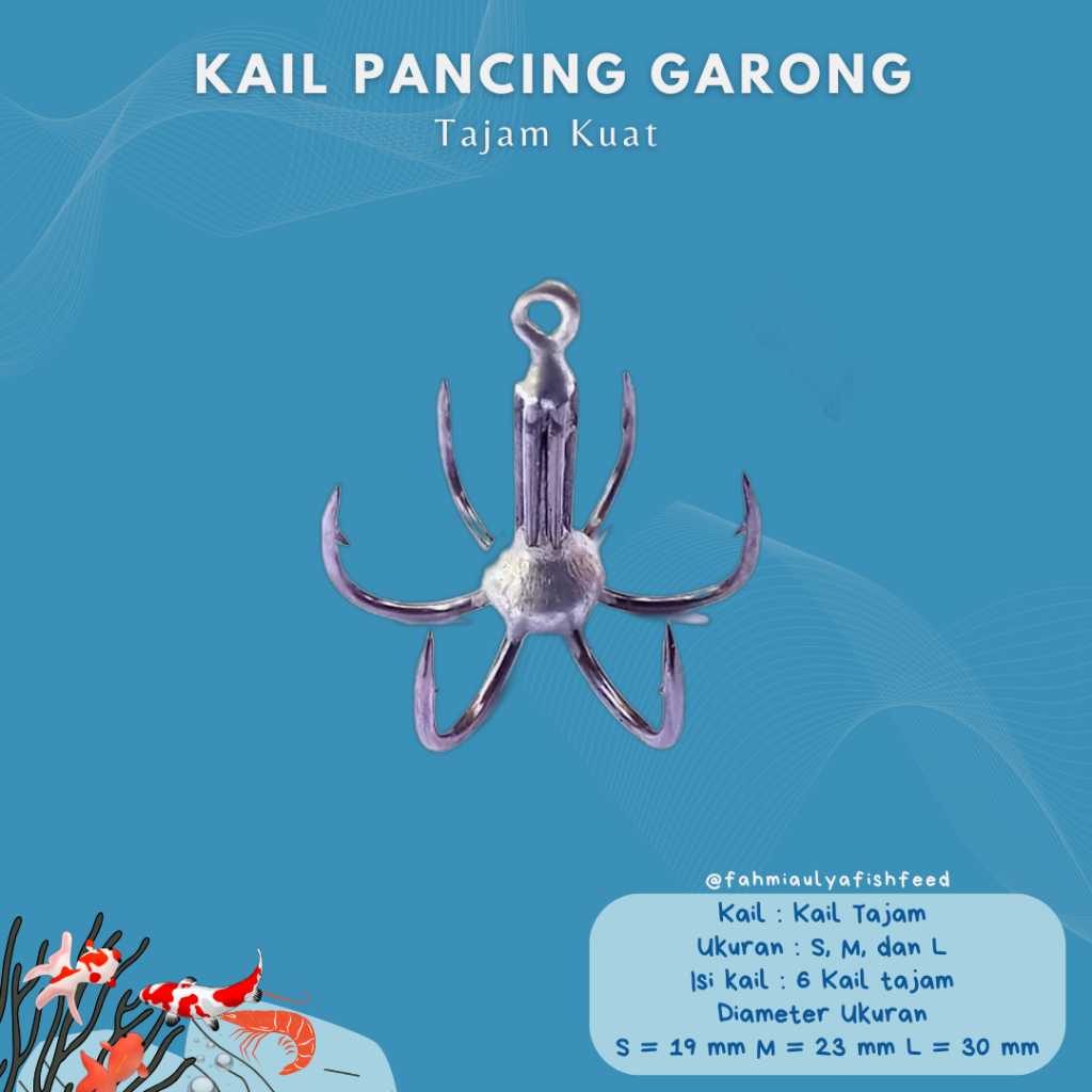 Kail Pancing GARONG Tajam Kuat Kail GARONG Baronang